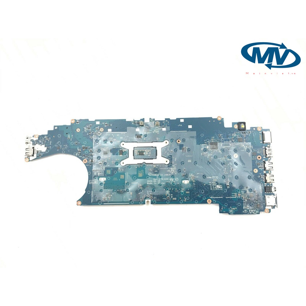 Main Dell Latitude 5510 - LA-J381P- Card On