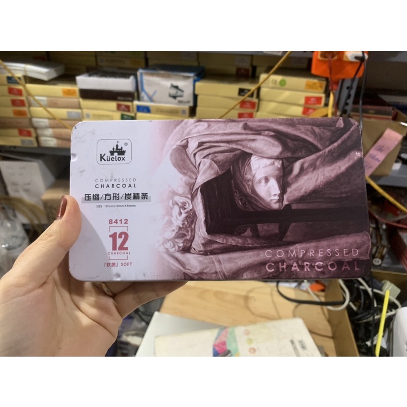 Than cây kuelox, thỏi than nén than vẽ truyền thần