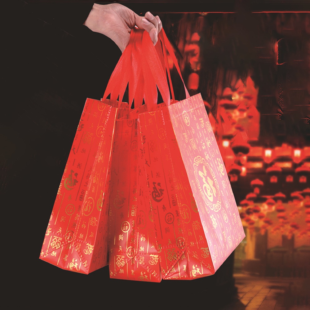 Túi Vải Không Dệt May Mắn Cho Năm Mới