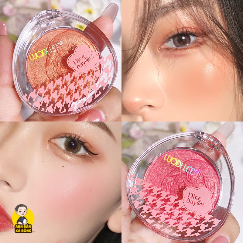 Phấn Má Hồng WODWOD Light Transparent Gradient Blush Powder W926