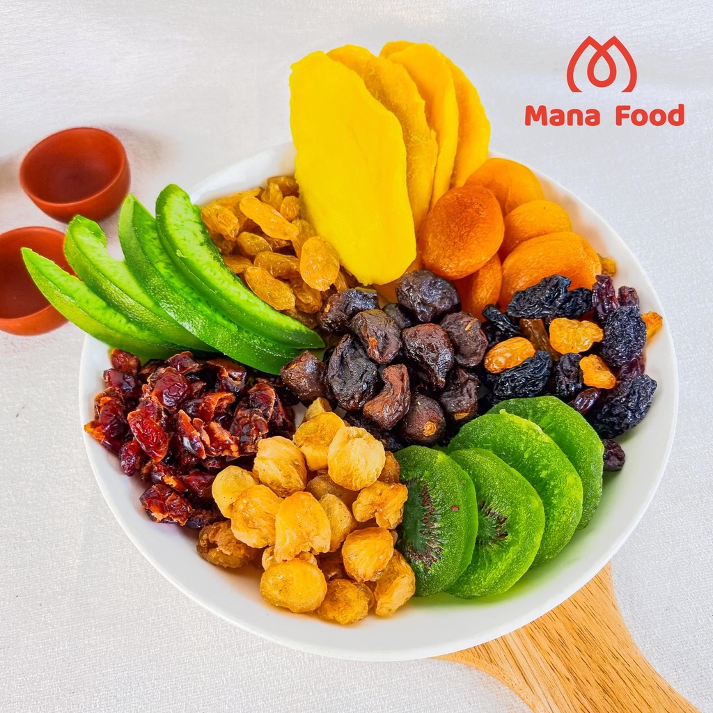 Mix Trái Cây Sấy Dẻo Mana Food 600G