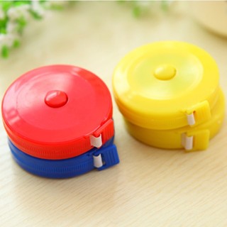 Thước Dây Cuộn Mini 150cm, Có Nút Bấm Thu Dây