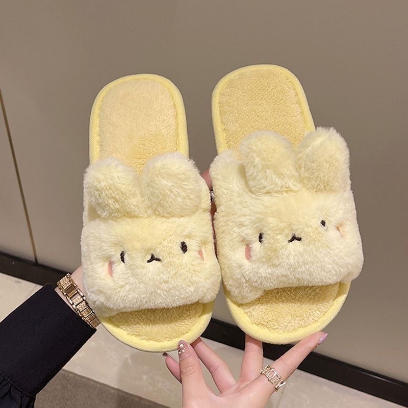 Dép Bông Đi Trong Nhà Hình Thỏ Đáng Yêu