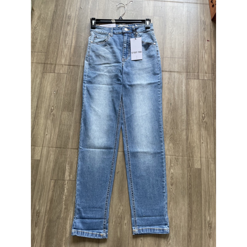 quần jean nữ , đứng phom chất co giãn tốt vnxk