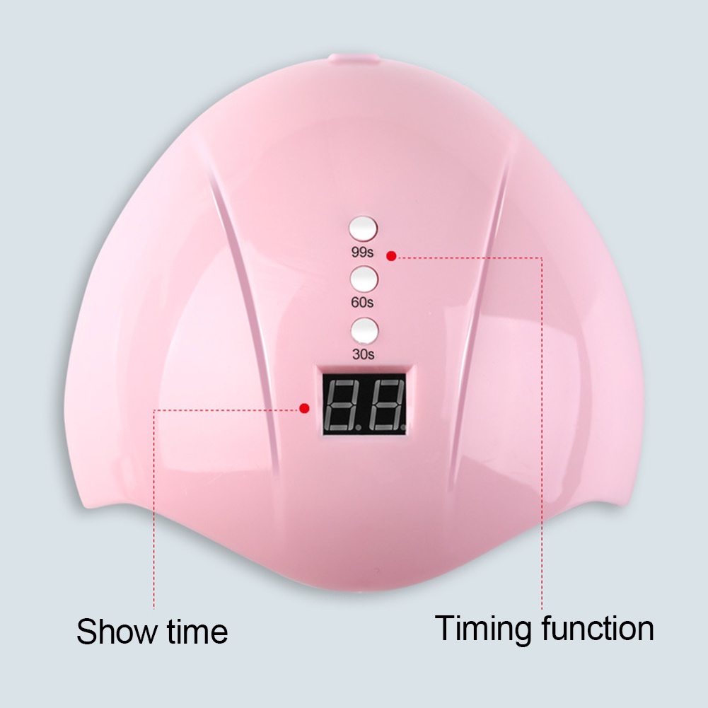 Đèn LED USB 12 Bóng 36W Hẹn Giờ Làm Khô Sơn Móng Tay