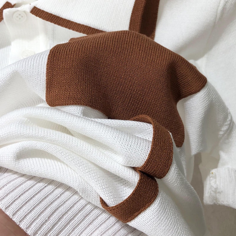 Áo polo Dệt Kim Tay Ngắn Thời Trang Mùa Hè 2022 Cho Nam