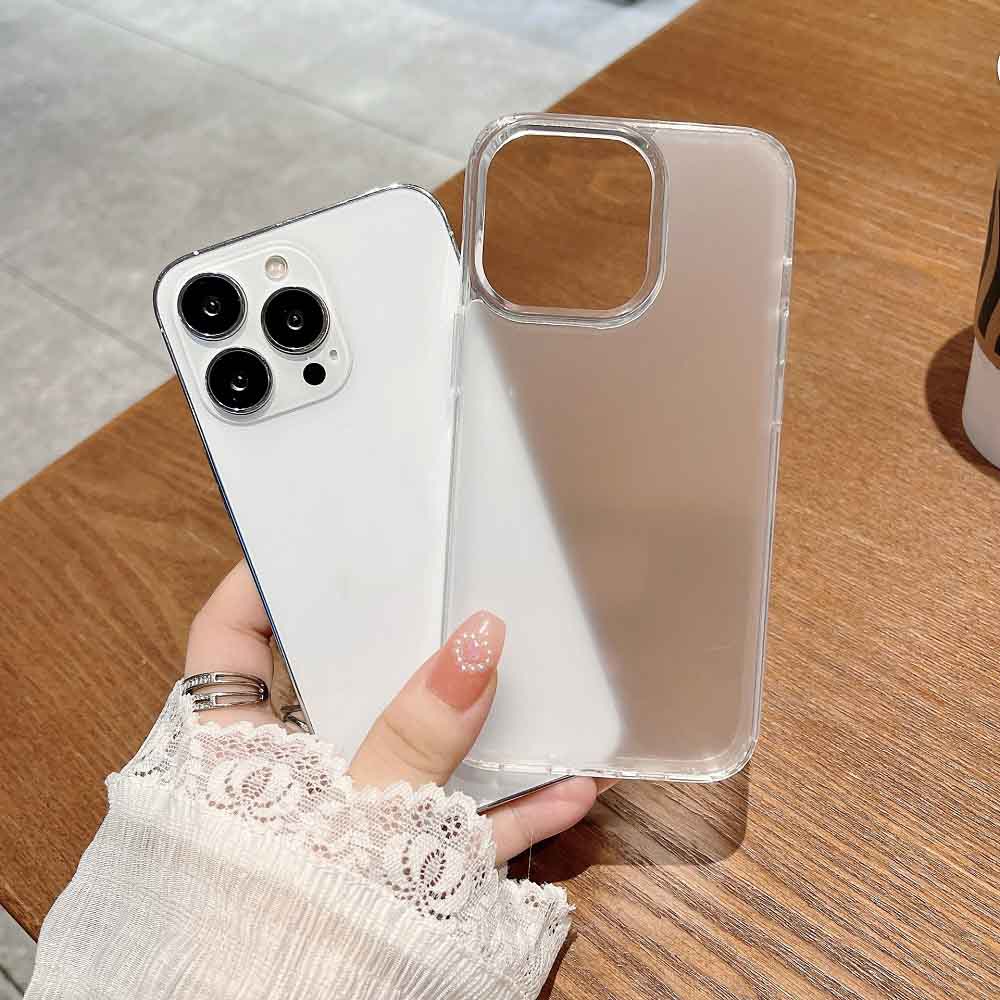 Ốp Điện Thoại Nhám Đơn Giản Cho iphone 15 pro max 14 / 14pro / 14promax plus / 13 12 11 pro max