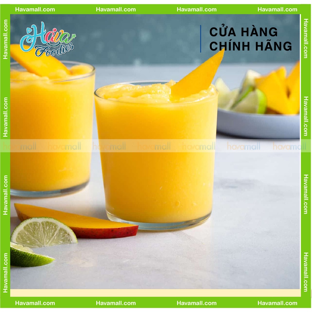 Xoài Cát Chu Đông Lạnh Havafoodies 1kg – Frozen Mango