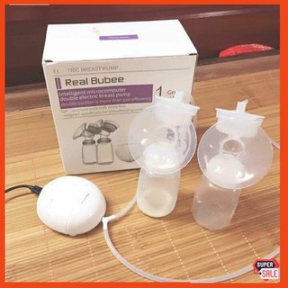[SALE 45%] Máy hút sữa điện đôi Real Bubee (kèm quà tặng)