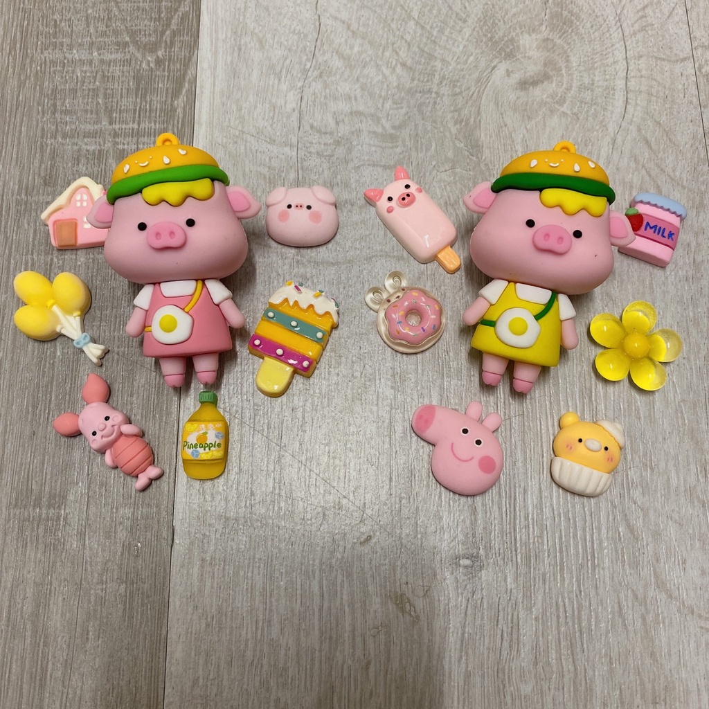SET BÉ HEO TRANG TRÍ DÉP SỤC