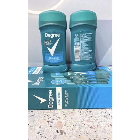 Lăn Khử Mùi Nam Dạng Sáp Degree Men 48h Cool Rush 76g