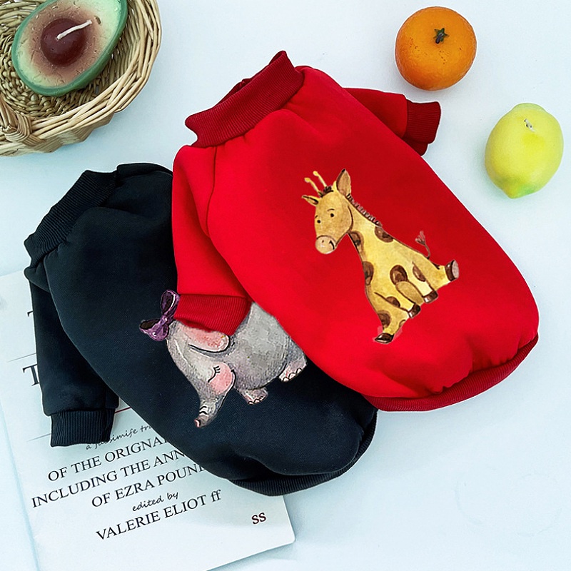 Áo Sweater Thời Trang Thu Đông Dễ Thương Cho Thú Cưng
