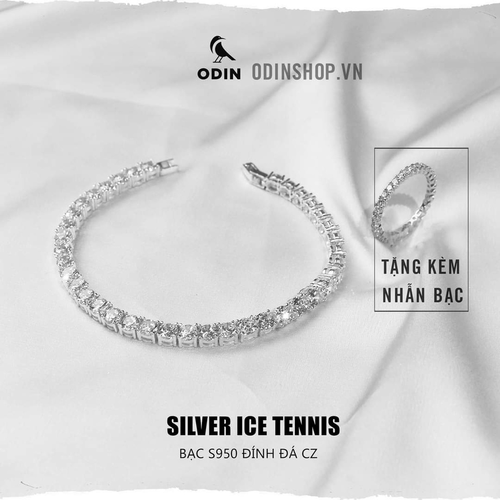 Vòng tay Bạc ODIN - 100% S925 - S950 phong cách Năng động &amp; Tối giản - Bảo hành làm sáng 12 tháng