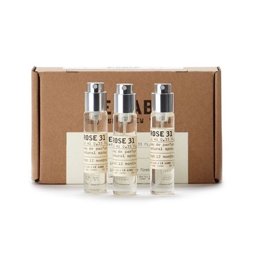 Tách sét 3 chai nước hoa unisex Le Labo Rose 31 Travel Refill 10ml - [ Hàng ngoại┊ 𝓤𝓢𝓐 ]