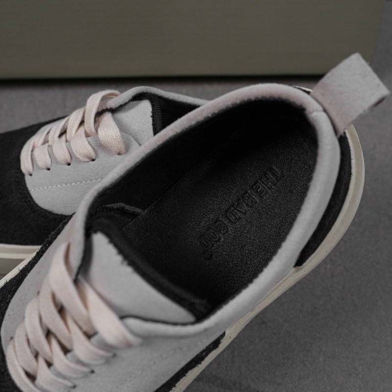 Giày sneaker The Bad God Gray Wolf đế cao su da lộn size 43