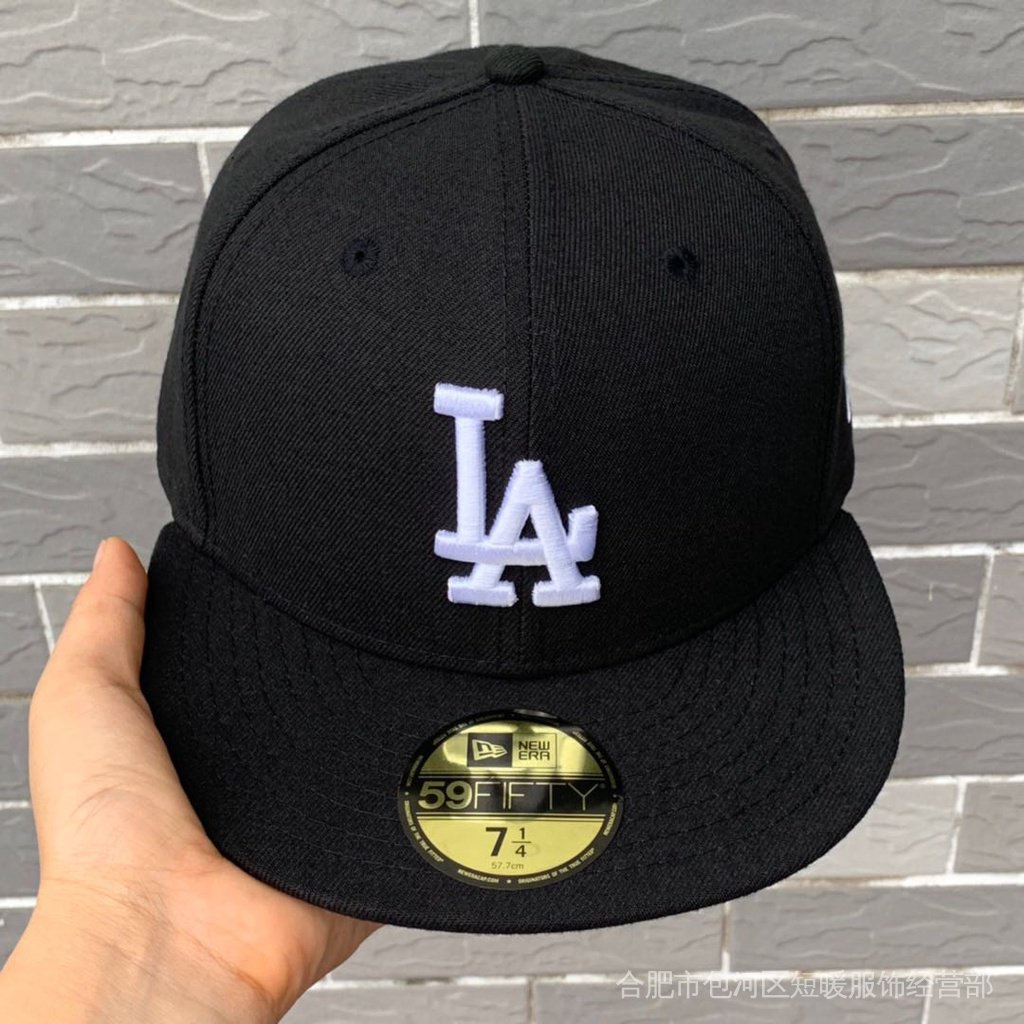 Los Angeles Dodgers Flat Edge Mũ Bóng Chày MLB Full Kèm Theo Mũ Snapback Nữ Cổ Điển Dodgers La Hat N