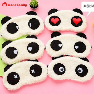 Bịt che mắt ngủ hình chú gấu trúc biểu cảm đáng yêu