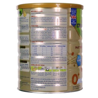 Set 3 lon Sữa bột Colos DHA 0+, 1+ 800G