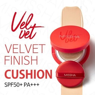 [VỎ ĐỎ] Phấn Nước Missha Velvet Finish Cushion – Phiên bản mới 2018