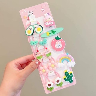 Set kẹp cột bé 15 chi tiết