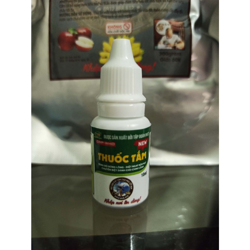 NƯỚC TẮM CHIM CẢNH SỔ RUN CHIM CẢNH LÃO ĐẠI