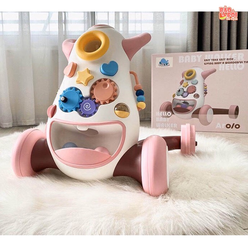 Xe tập đi HOLLA cao cấp, chống lật chính hãng cho bé( có hình thật)
