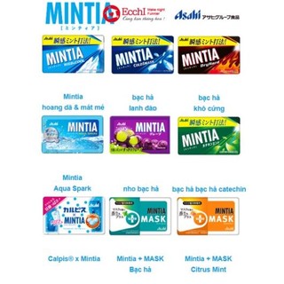 Viên ngậm bạc hà Mintia của Nhật Bản 50 viên (Sugarless)