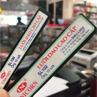 Lưỡi dao rọc giấy unc 9mm / 18mm