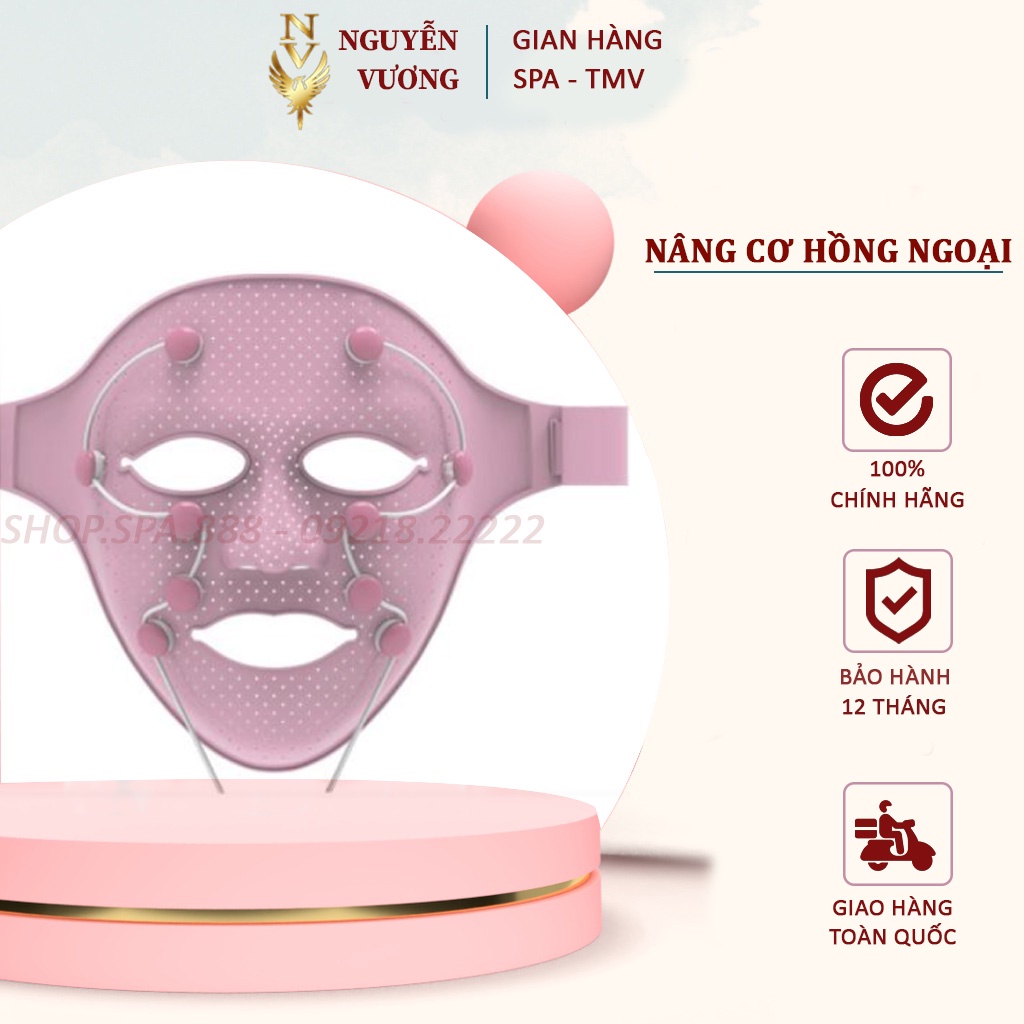 Mặt Nạ Nâng Cơ Masage Hồng Ngoại - Cao Cấp