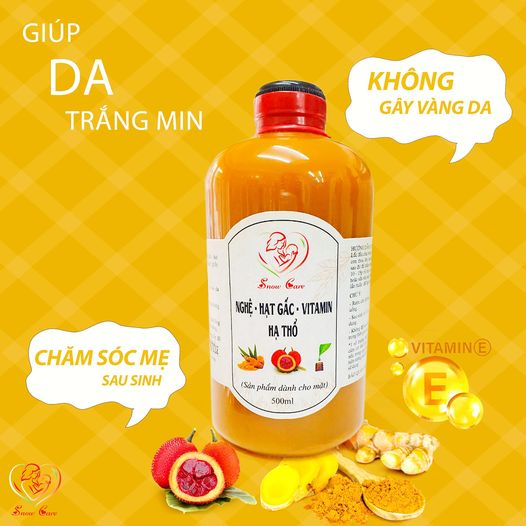 Rư.ợu nghệ hạt gấc vitamin hạ thổ