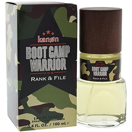 Nước hoa nam cao cấp authentic Kanon Boot Camp Warrior eau de toilette EDT 100ml (Mỹ)