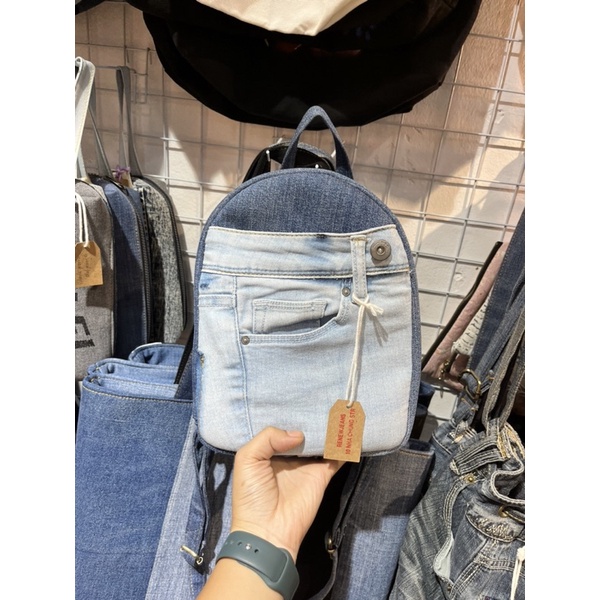Balo jean balo tái chế