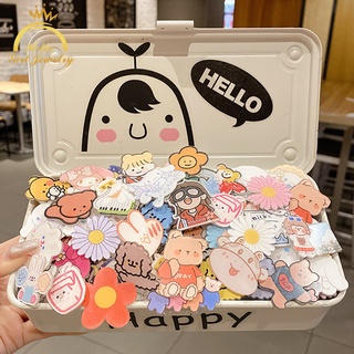 🎀Huy Hiệu Cài Áo Nhựa Acrylic - Pin Cài BALO Hộp Bút, Sticker Trang Trí, Phụ Kiện Khuy Dễ Thương AMKO