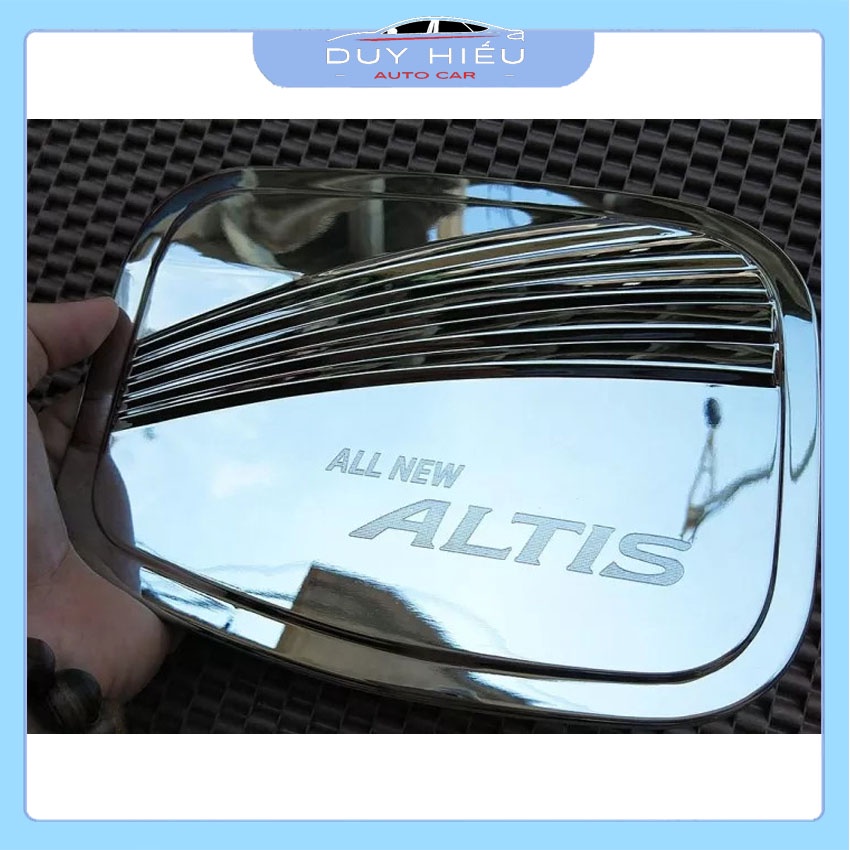 Ốp nắp xăng xe Corolla Altis 2014-2018 bảo vệ chống xước,trang trí new