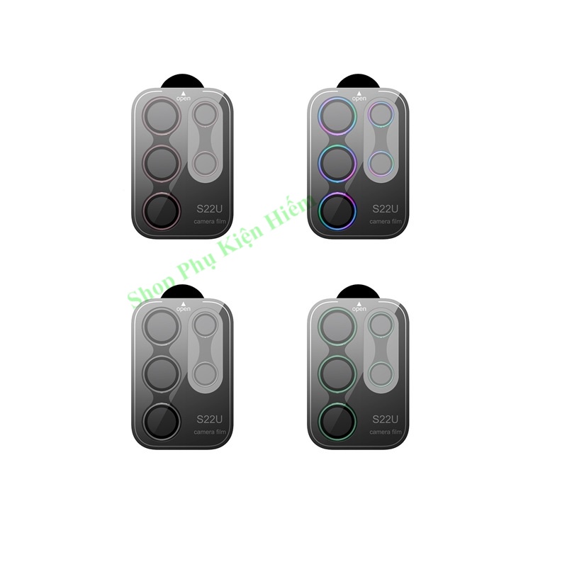 Khung kim loại camera dành cho Samsung S22 Ultra (5 ống kính)