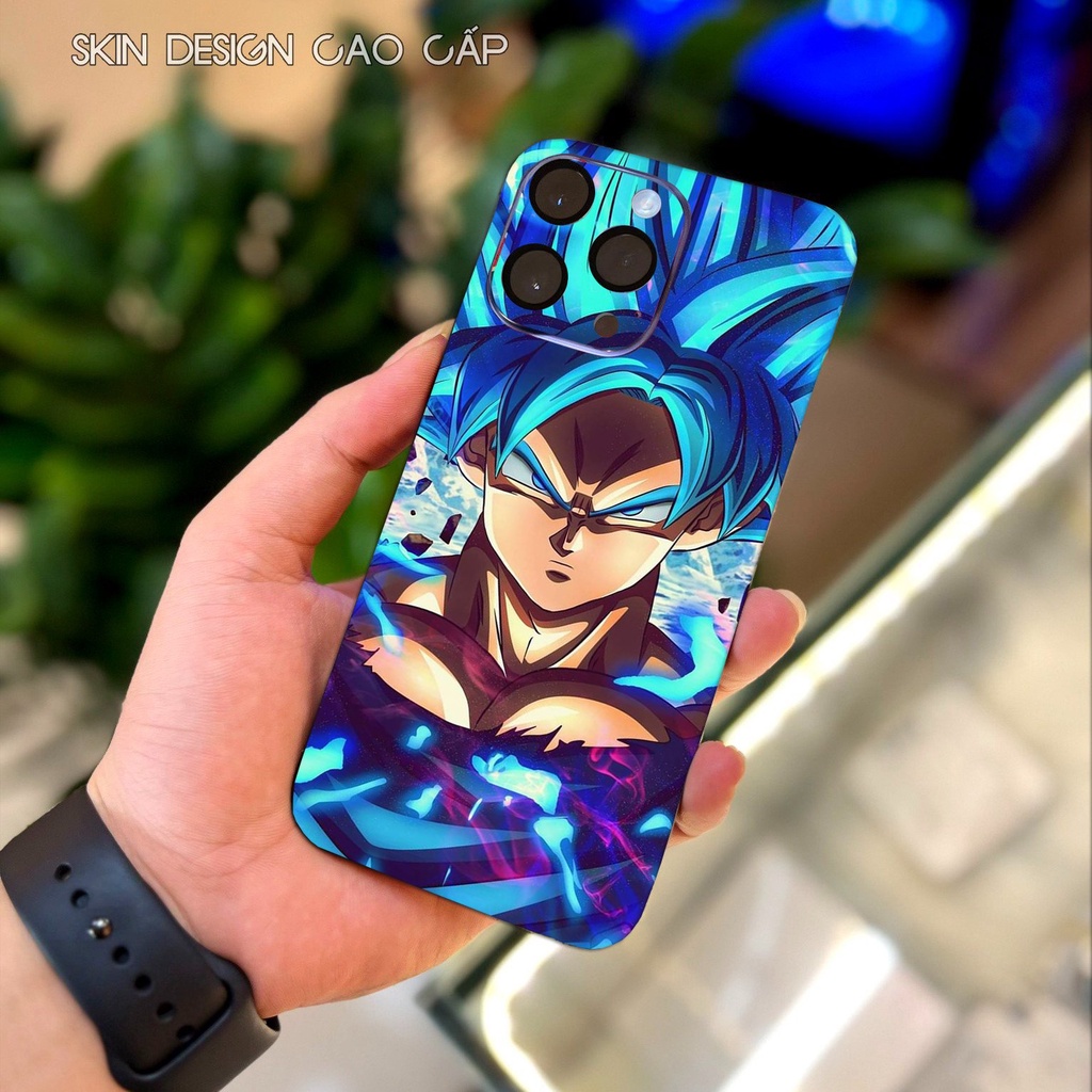 Dán Skin điện thoại hình Super Goku, Cho Iphone 6/ 7/ 8/ X/ XS/ XS Max/ 11/ 11 Pro Max Và Các Dòng Máy Android