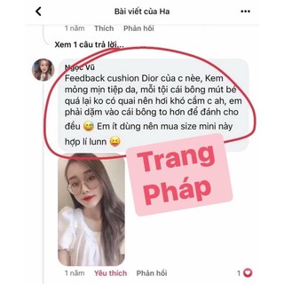 Phấn tươi Cushion Dior Skin Forever mini 4g