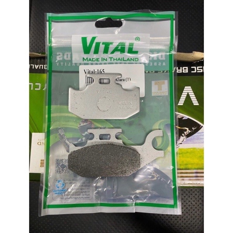 Bố thắng đĩa cho Vinfast Feliz /Klara S /klara bố thắng Vital đuợc sản xuất tại nhà máy thái lan