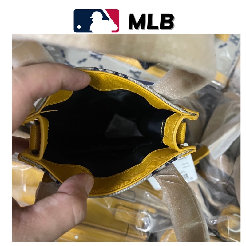Túi xách mini MLB nam nữ chuẩn 1:1 Túi xách mini NY in họa tiết cao cấp
