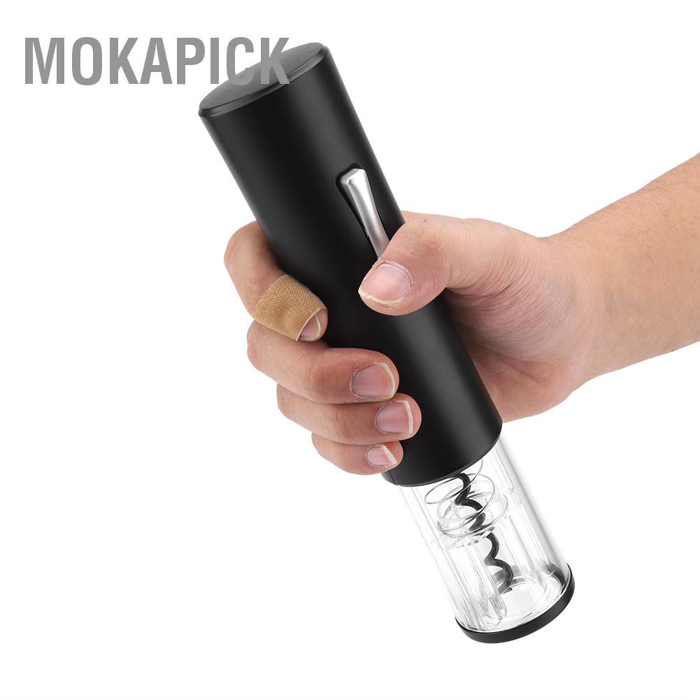 Mokapick Gia dụng ABS Dụng cụ mở rượu bằng điện chai Ốc vặn (Không bao gồm pin)