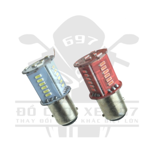 Đèn hậu nháy Audi chớp đuổi 2 chế độ gắn cho các dòng xe Wave, Dream, Sirius, Future, Winner V1, Ex135...