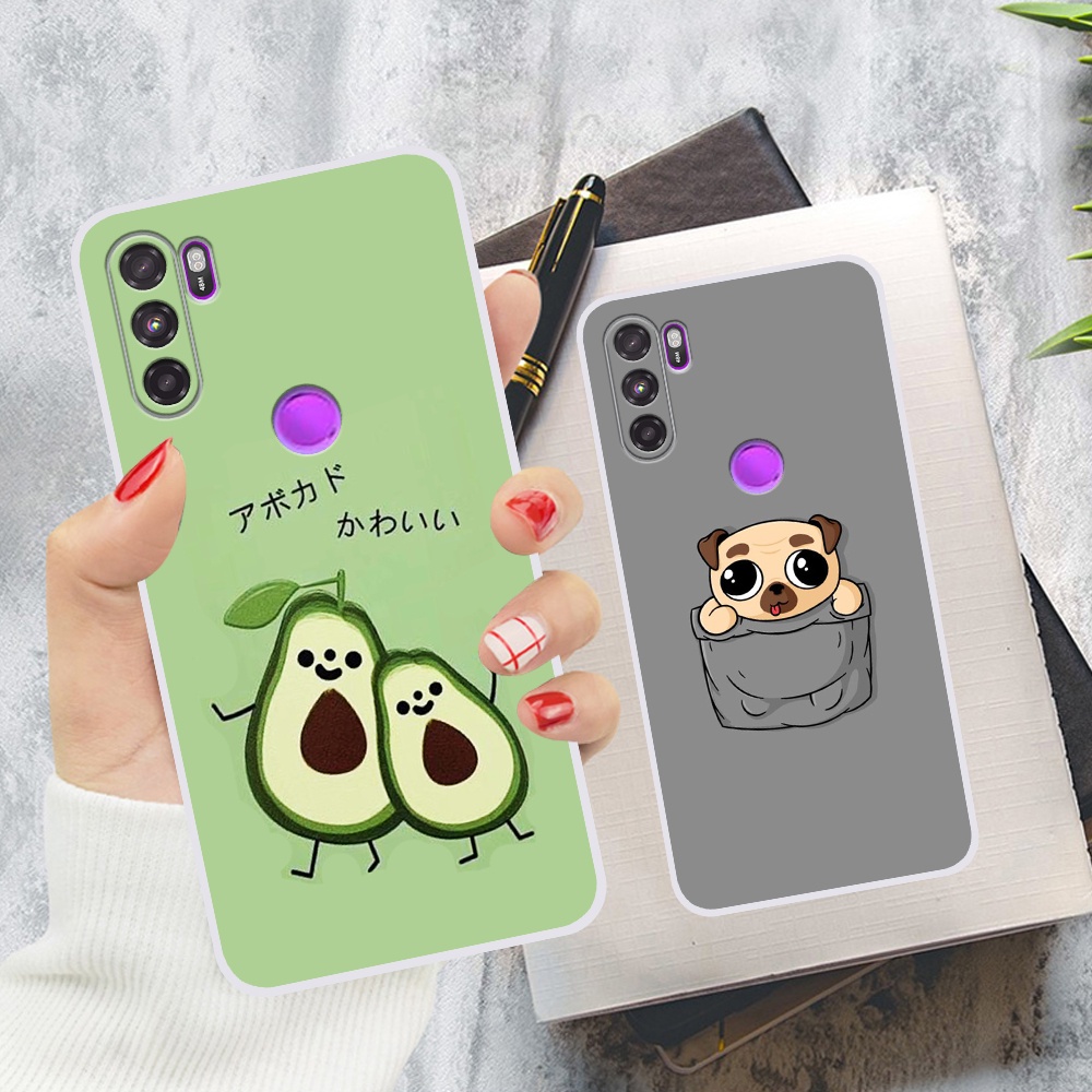 Ốp Vsmart Active 3 in hình quả bơ, hươu, khủng long siêu dễ thương