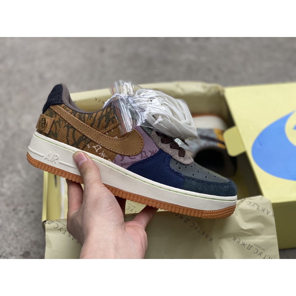 Air Force 1 Tr avis Thổ Cẩm, Giày Thể Thao Nam Nữ AF1 Travis Bản Quality Cao Cấp Nhất, Hàng Full Phụ kiện