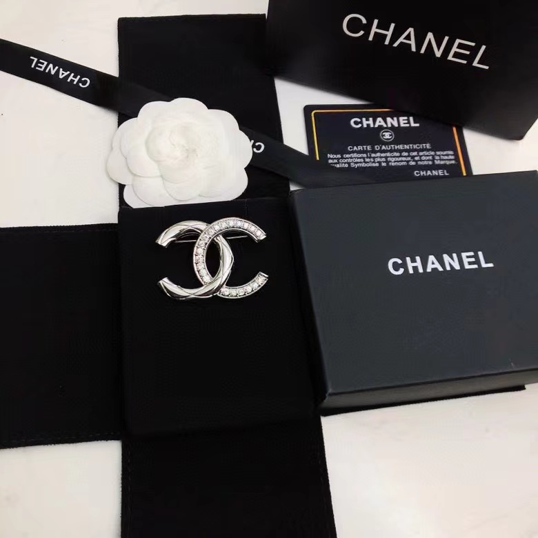 Ghim Cài Áo Hình Chữ C Phong Cách Retro Thời Trang