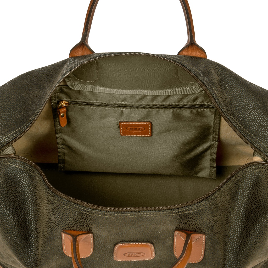 Túi du lịch BRIC’S Life Holdall 18″ – Nâu-BRIC’S Milano - Túi Du Lịch Siêu Đẹp , Siêu Bền