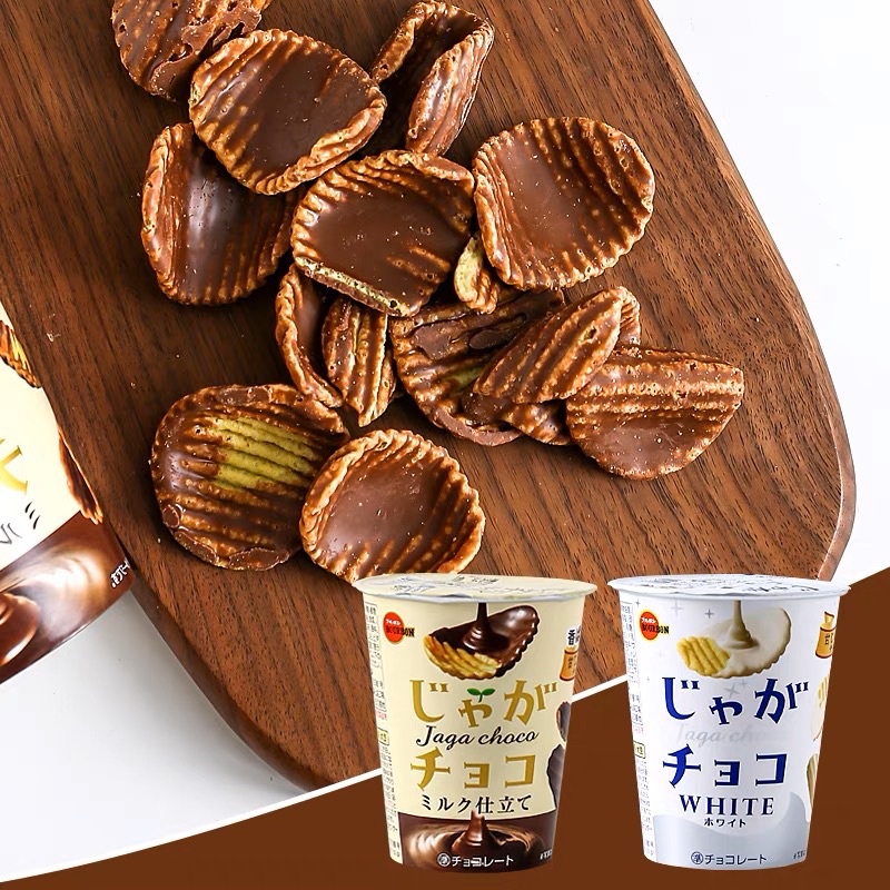 Khoai tây giòn phủ socola 𝐁𝐎𝐔𝐑𝐁𝐎𝐍 Nhật Bản