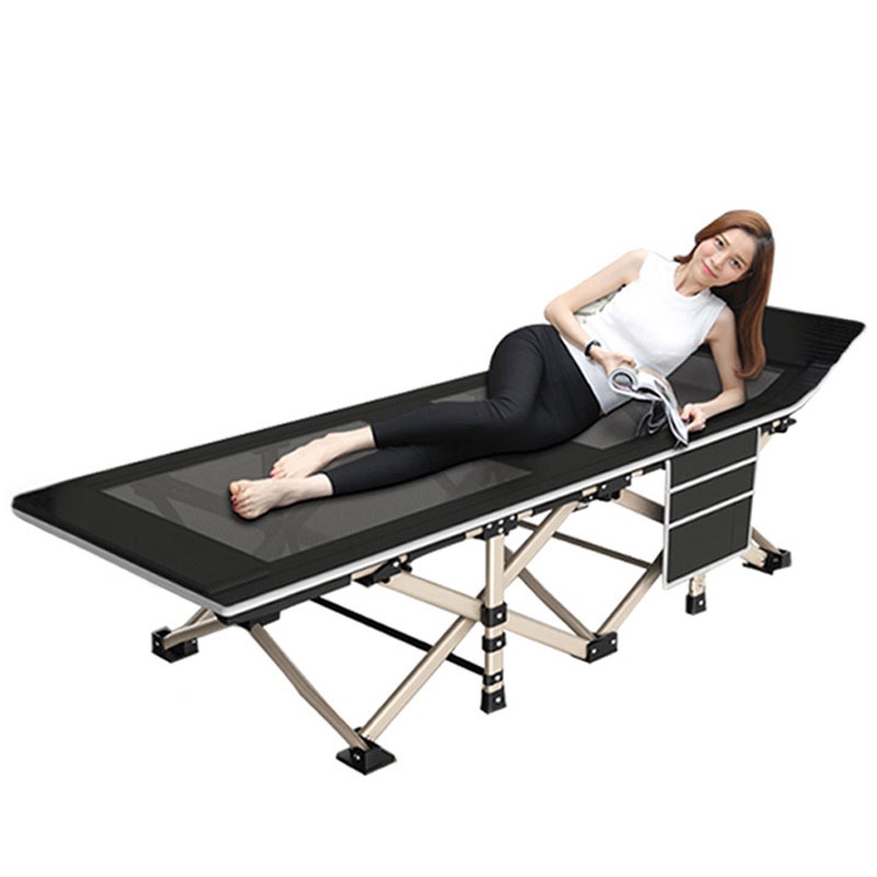 Giường xếp du lịch, vải bạt 3D chống thấm, chống bám bụi, xếp gọn kèm túi du lịch - Hàng chính hãng NIKITA