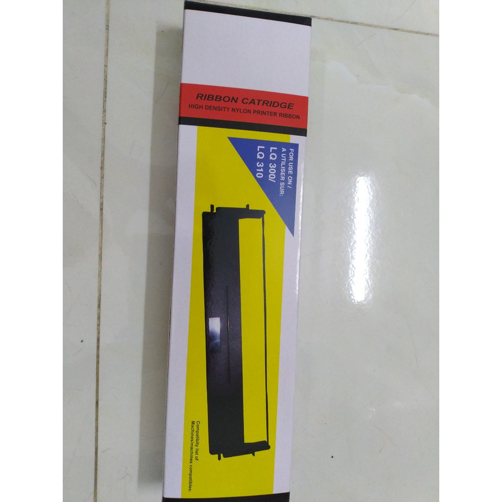 Ruy băng - Mực in cho Epson LQ310 in đậm, rõ nét - băng mực máy in kim Epson LQ310, LX310