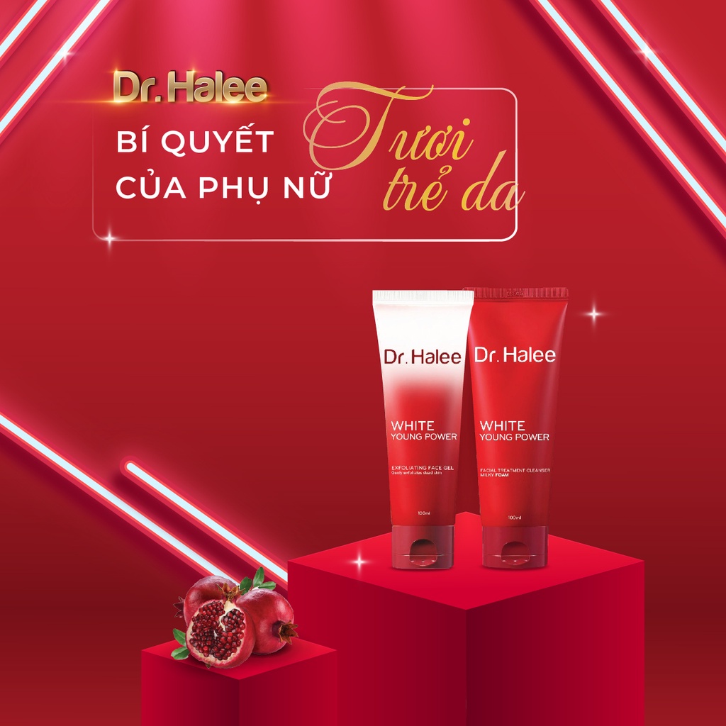 Bộ đôi làm sạch và trẻ hoá da White Young Power
