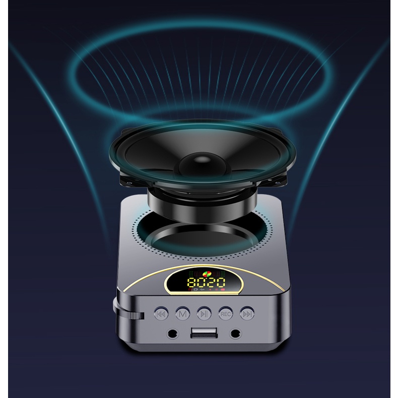 Máy Trợ Giảng Mini, Loa Trợ Giảng Không Dây UHF Chính Hãng Keling K2, Bluetooth 5.0, Có Mic cài áo